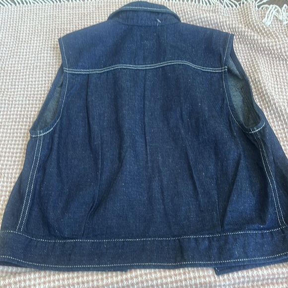 AG Adriano Goldschmied Indigo Denim Vest - Picture 5 of 5